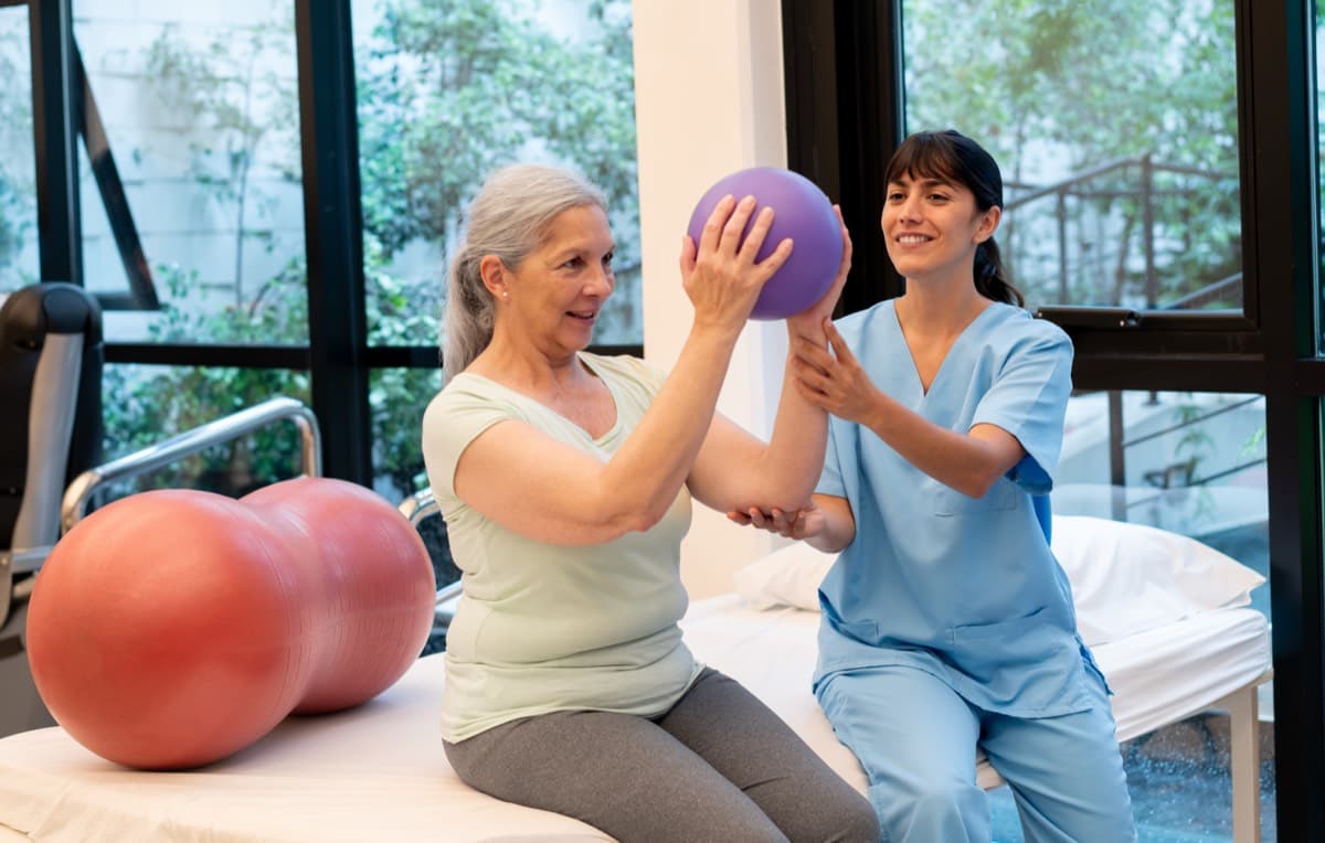 Physiotherapie bei Schulterschmerzen